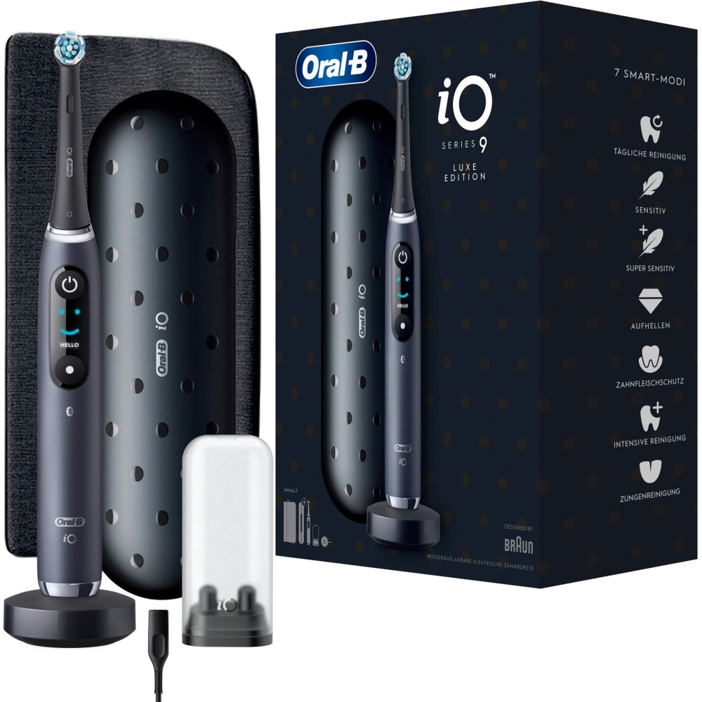 Braun Oral-B iO Series 9 Luxe Edition, Spazzolino da denti elettrico