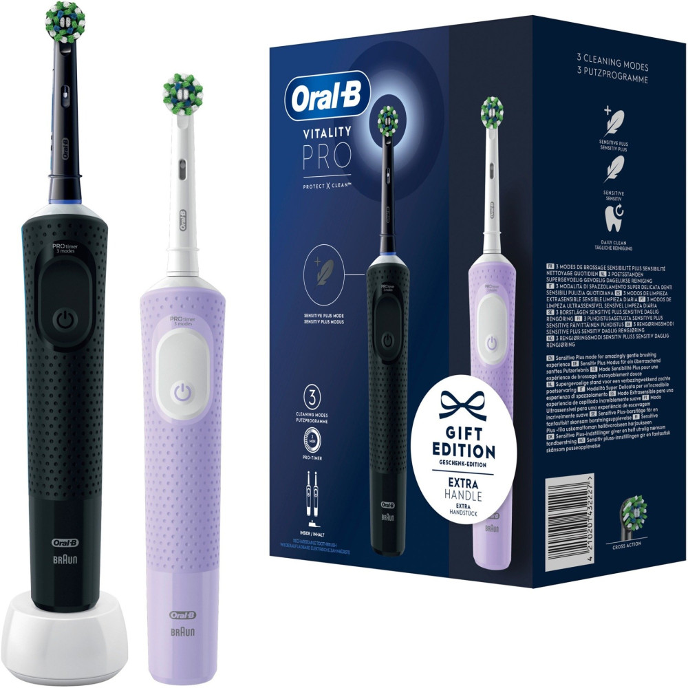 Braun Oral-B Vitality Pro D103 Duo, Spazzolino da denti elettrico