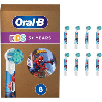 Braun Oral-B Kids Spiderman 8 pezzi, Testina