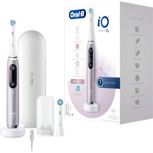Braun iO Series 9n Adulto Spazzolino rotante-oscillante Rosa, Spazzolino da denti elettrico