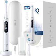 Braun iO 9N Adulto Spazzolino a vibrazione Bianco, Spazzolino da denti elettrico