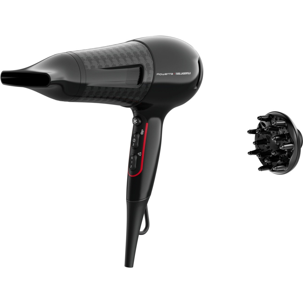 Rowenta Powerline CV591L asciuga capelli 2300 W Nero, Asciugacapelli