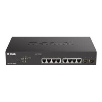 D-Link DGS-1100-10MPV2 Gestito L2 Gigabit Ethernet (10/100/1000) Supporto Power over Ethernet (PoE) 1U Nero