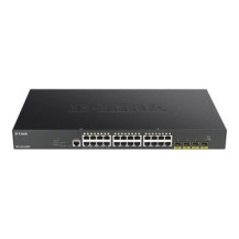 D-Link DGS-1250-28XMP Gestito L3 Gigabit Ethernet (10/100/1000) Supporto Power over Ethernet (PoE) Nero