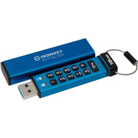 Kingston IronKey Keypad 200 da 16 GB, FIPS 140-3 livello 3 crittografata AES-256, Chiavetta USB