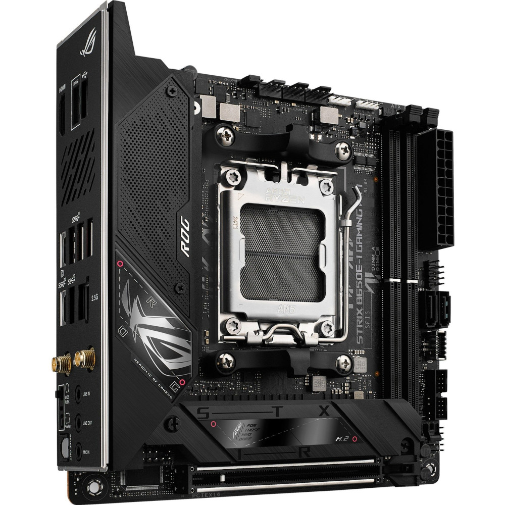 ASUS ROG STRIX B650E-I GAMING WIFI AMD B650 Socket AM5 mini ITX, Scheda madre