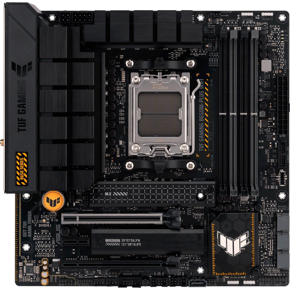 ASUS TUF GAMING B650M-PLUS WIFI AMD B650 Socket AM5 micro ATX, Scheda madre