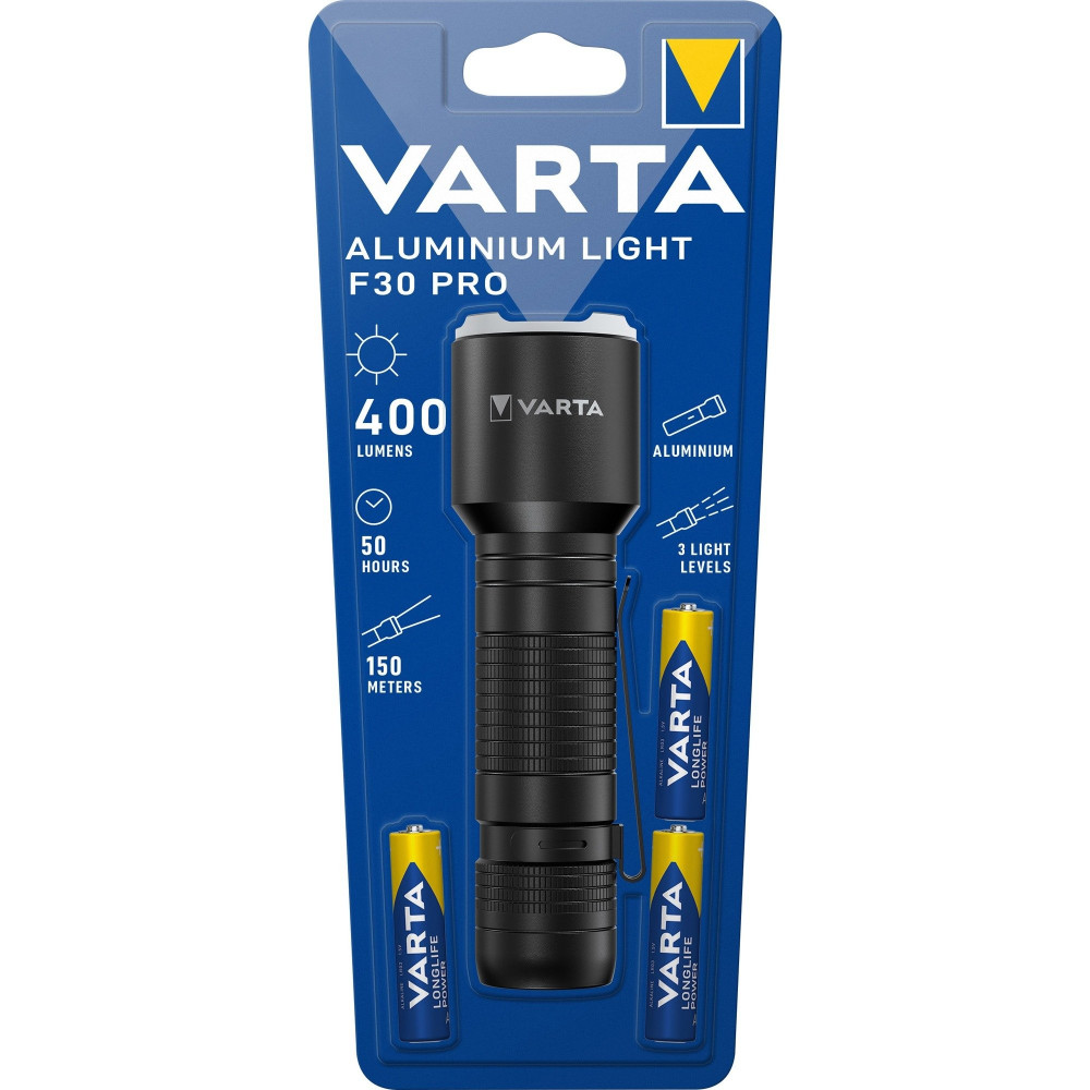 VARTA Aluminium Light F30 Pro, Torcia elettrica