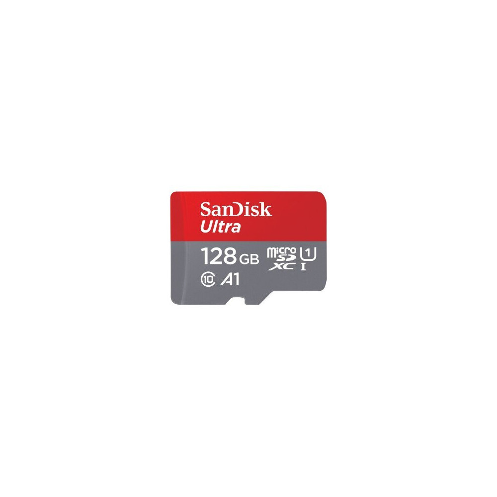 SanDisk 128GB Ultra microSDXC 140MB/s+SD Adapter - Extended Capacity SD (MicroSDHC)