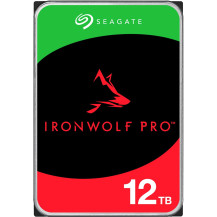 Seagate IronWolf Pro ST12000NT001 disco rigido interno 12 TB 7200 Giri/min 256 MB 3.5" Serial ATA III, Hard-disk