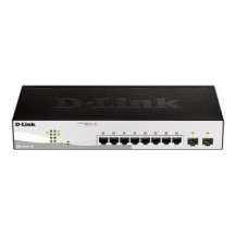 D-Link DGS-1210-10 Gestito L2 Gigabit Ethernet (10/100/1000) 1U Nero, Grigio