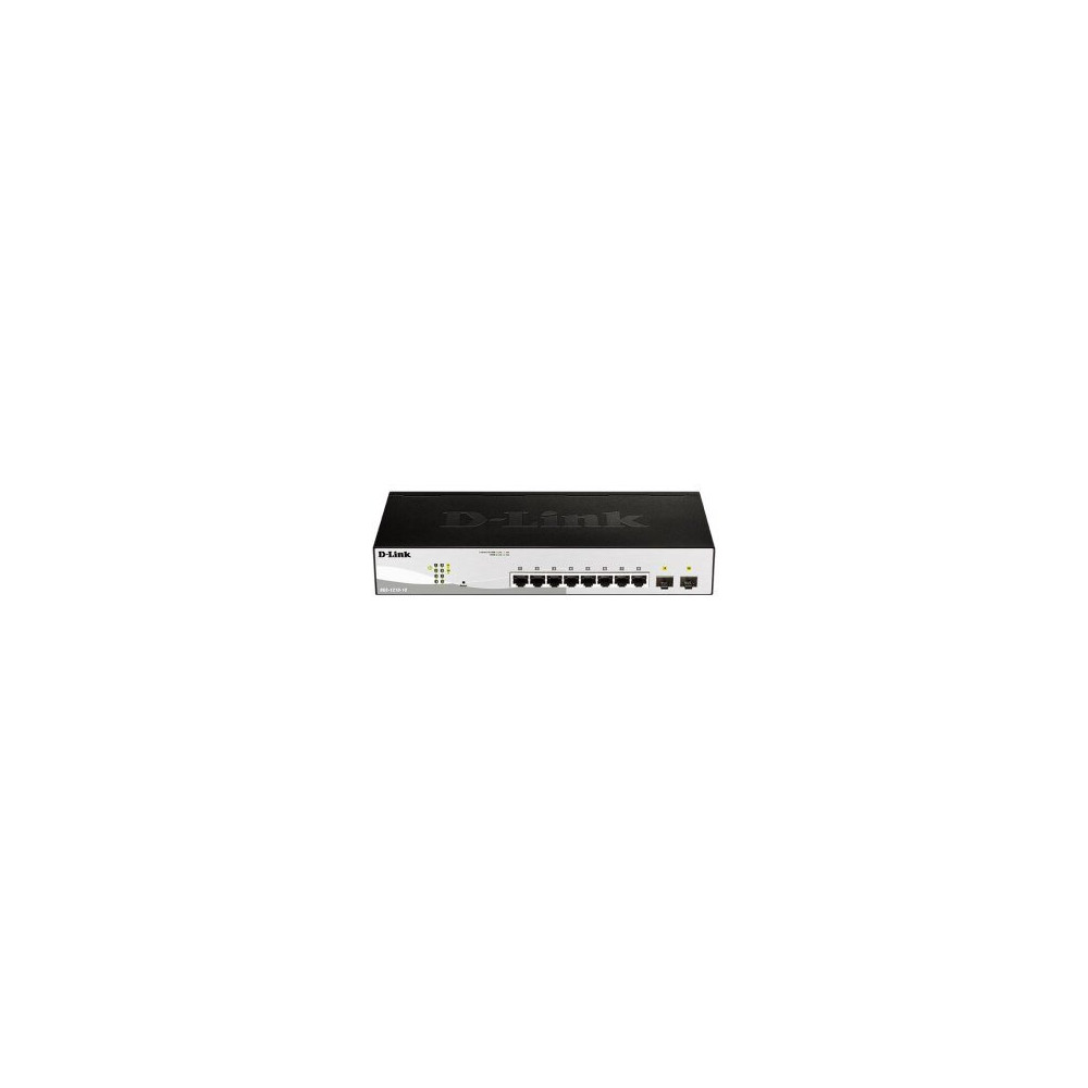 D-Link DGS-1210-10 Gestito L2 Gigabit Ethernet (10/100/1000) 1U Nero, Grigio