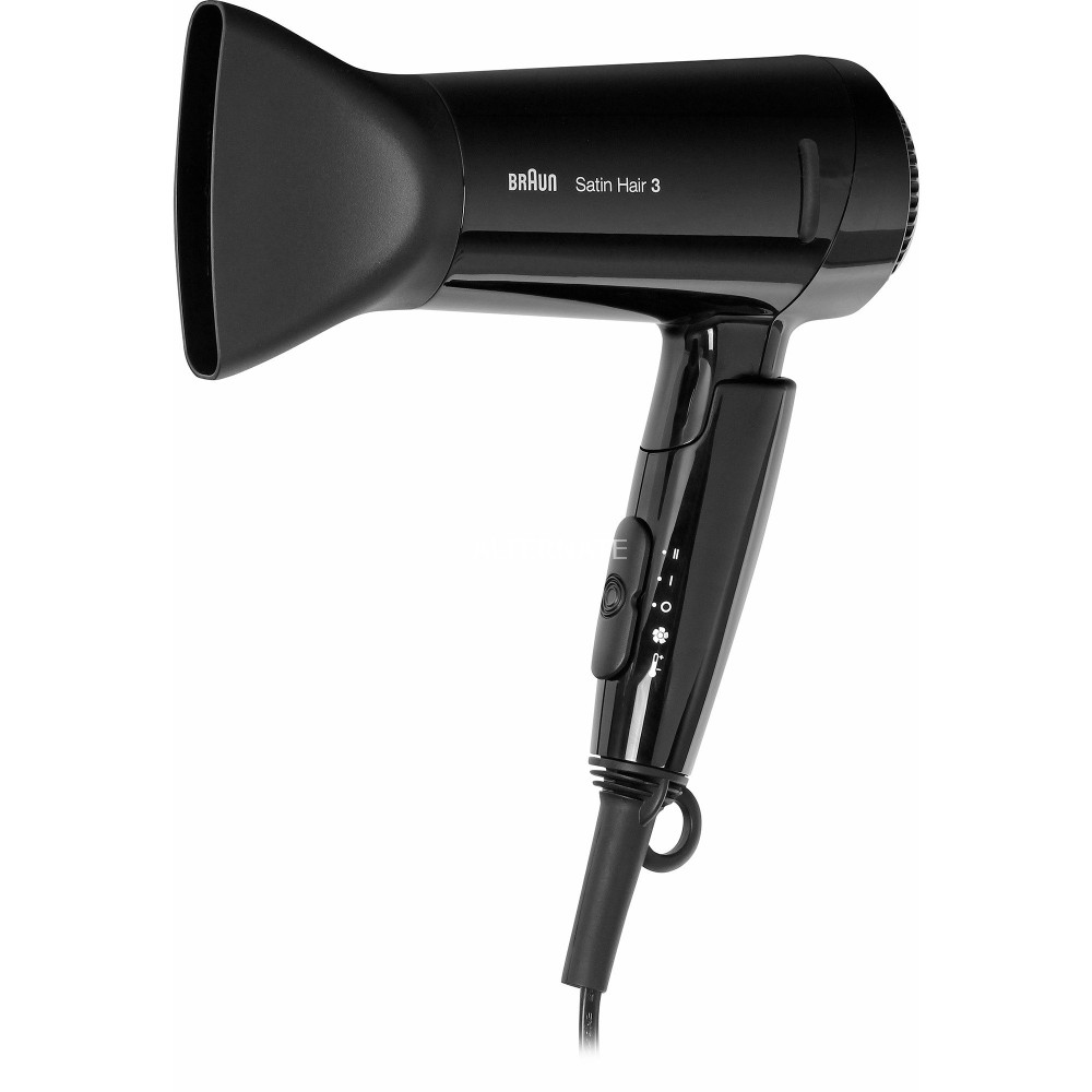 Braun Satin Hair 3 HD350 asciuga capelli 1600 W Nero, Asciugacapelli