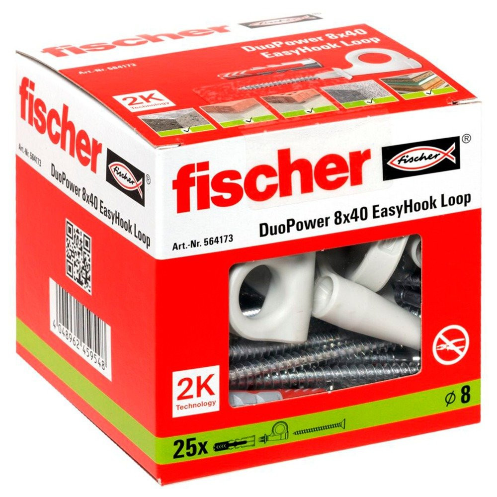 fischer EasyHook Anello DuoPower 8x40, Tassello
