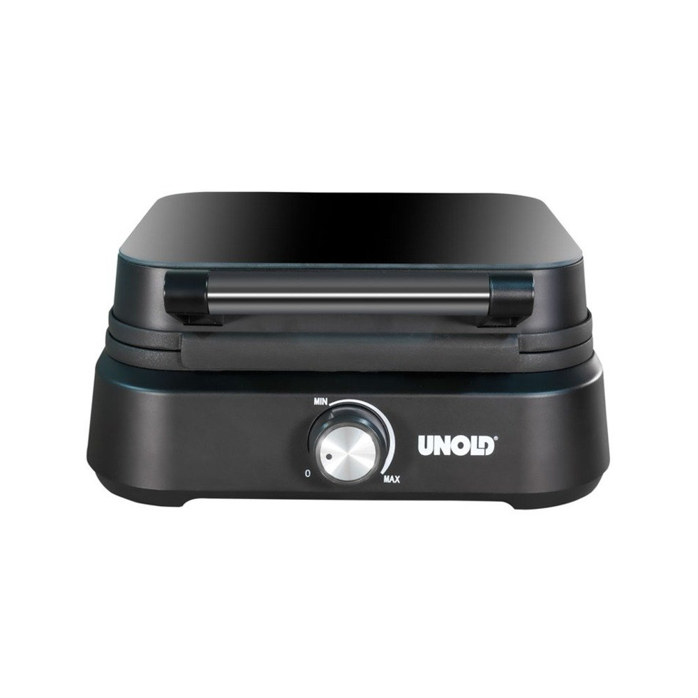 Unold 48275 piastra per waffle 2 waffle 1500 W Nero, Cialde