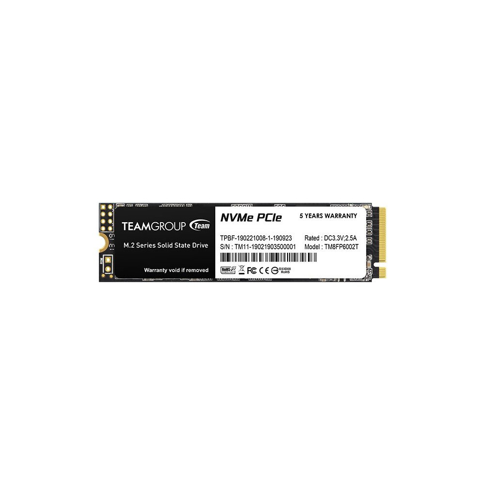 Team Group MP33 - SSD - 256 GB - interno - M.2 2280 - PCIe 3.0 x4 (NVMe)