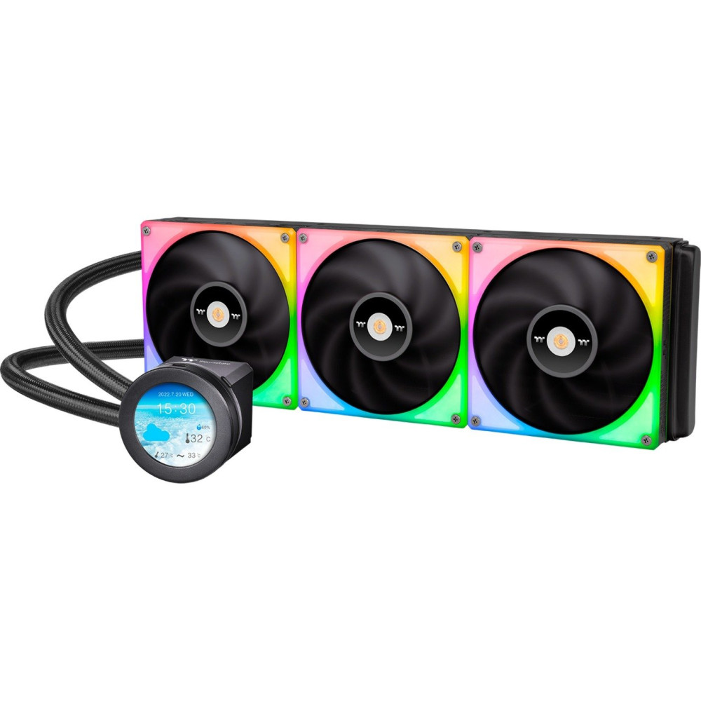 Thermaltake TOUGHLIQUID Ultra 420 RGB AIO Liquid Cooler 420mm, Raffreddamento ad acqua