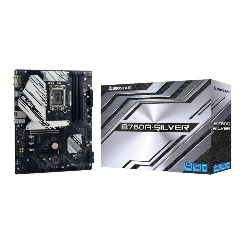 Biostar B760A-SILVER, Scheda madre