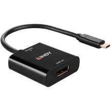 Lindy 43269 adattatore grafico USB 3840 x 2160 Pixel Nero, Convertitore