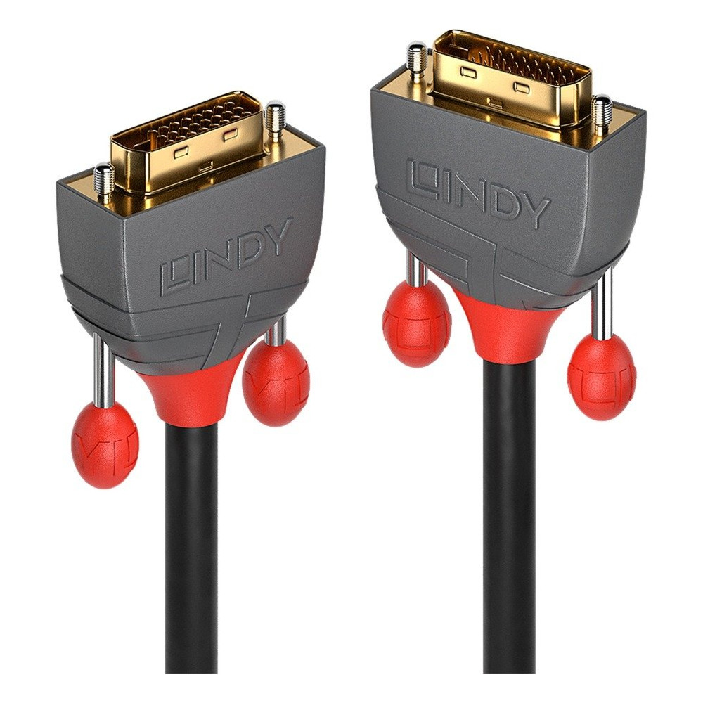Lindy 36225 cavo DVI 7,5 m DVI-D Nero