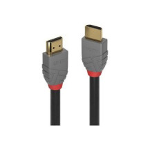 Lindy 36966 - 7,5 m - HDMI tipo A (Standard) - HDMI tipo A (Standard) - Compatibilità 3D - 10200 Gbit/s - Nero - Grigio