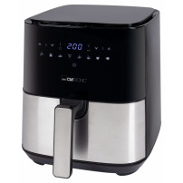 Clatronic FR 3782 H, frittiatrice a aria calda, 5 l, 80 ┬░C, 200 ┬░C, singolo modello, nero, acciaio inossidabile