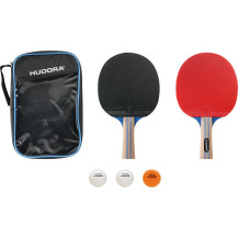 HUDORA Set da ping pong Match, Attrezzature per il fitness