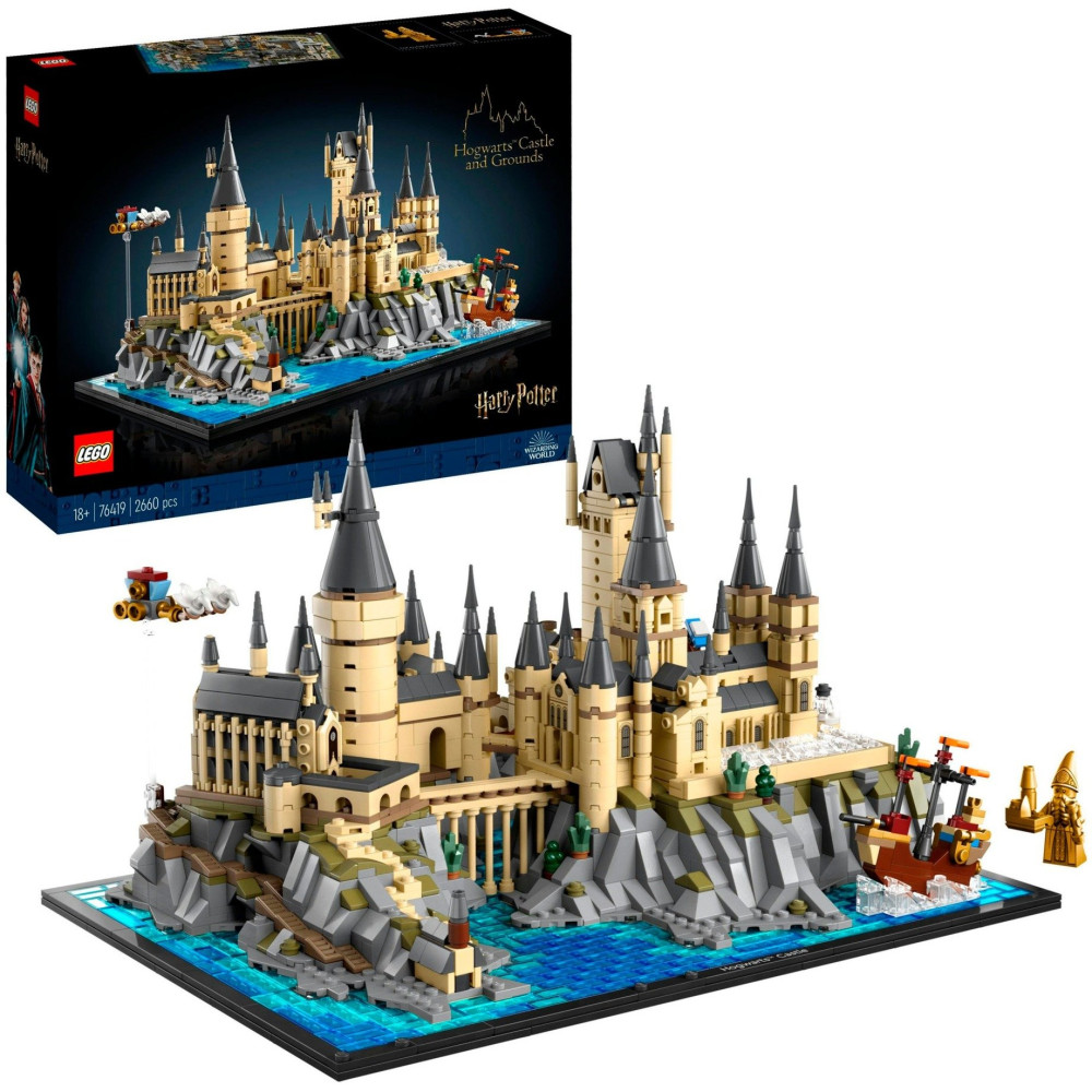 LEGO Harry Potter Castello e parco di Hogwarts™, Giochi di costruzione