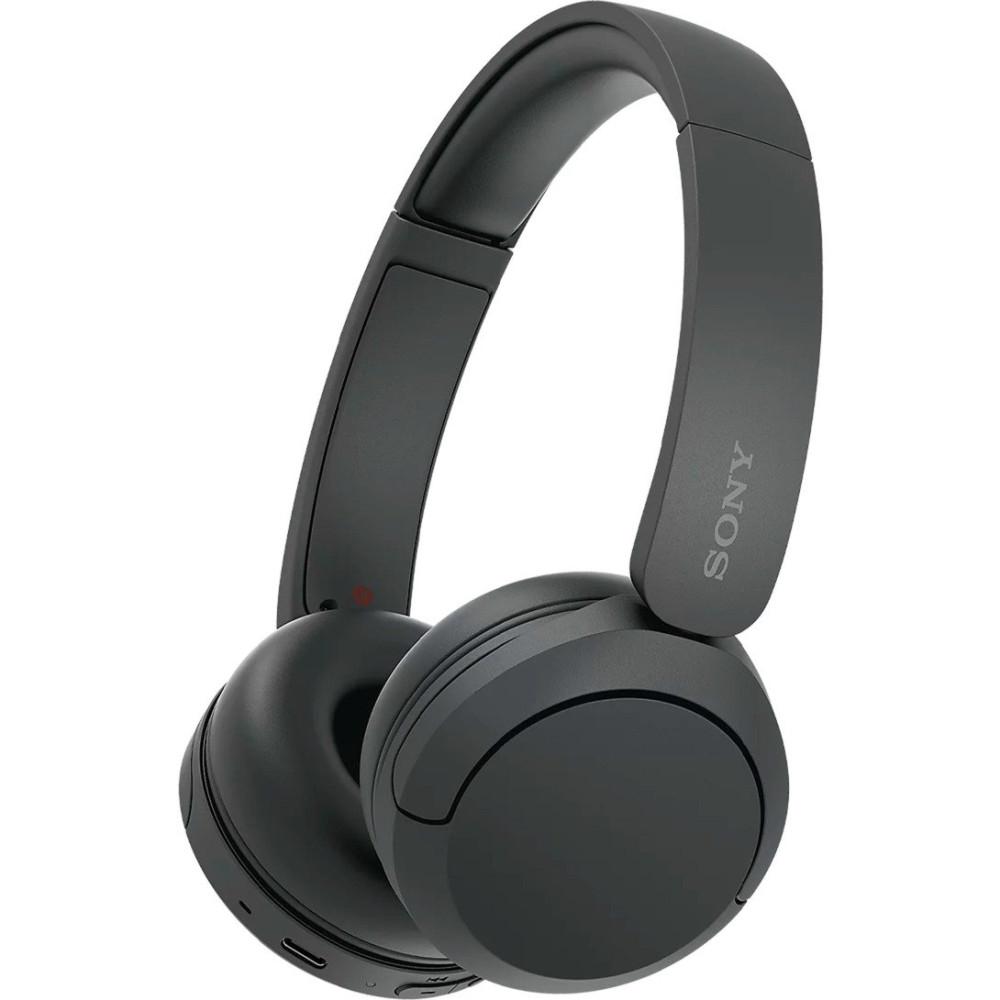 Sony Cuffie Bluetooth wireless WH-CH520 - Durata della batteria fino a 50 ore con ricarica rapida, stile on-ear - Nero