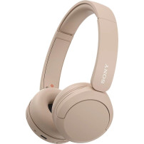 Sony WH-CH520 Auricolare Wireless A Padiglione Musica e Chiamate USB tipo-C Bluetooth Base di ricarica Crema, Cuffie