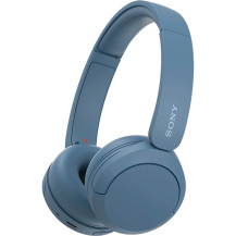 Sony Cuffie Bluetooth wireless WH-CH520 - Durata della batteria fino a 50 ore con ricarica rapida, stile on-ear - Blu