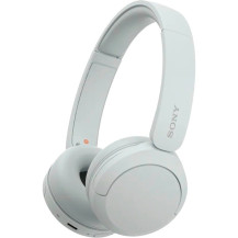 Sony Cuffie Bluetooth wireless WH-CH520 - Durata della batteria fino a 50 ore con ricarica rapida, stile on-ear - Bianco