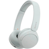 Sony Cuffie Bluetooth wireless WH-CH520 - Durata della batteria fino a 50 ore con ricarica rapida, stile on-ear - Bianco