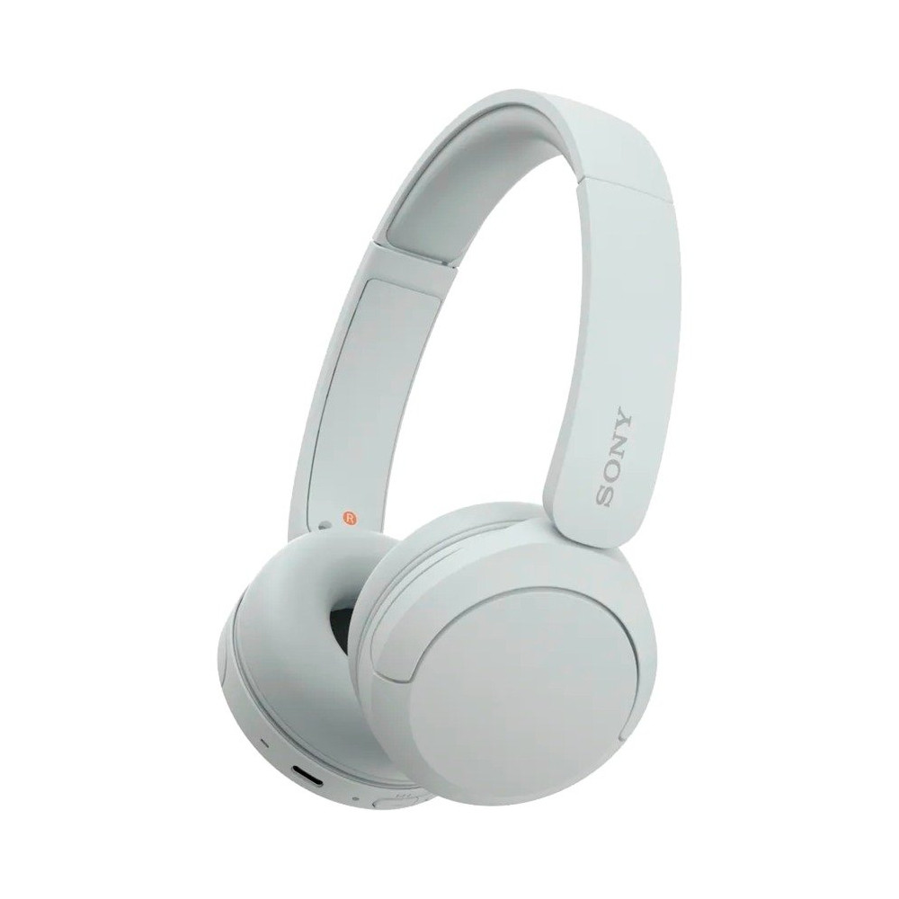 Sony Cuffie Bluetooth wireless WH-CH520 - Durata della batteria fino a 50 ore con ricarica rapida, stile on-ear - Bianco