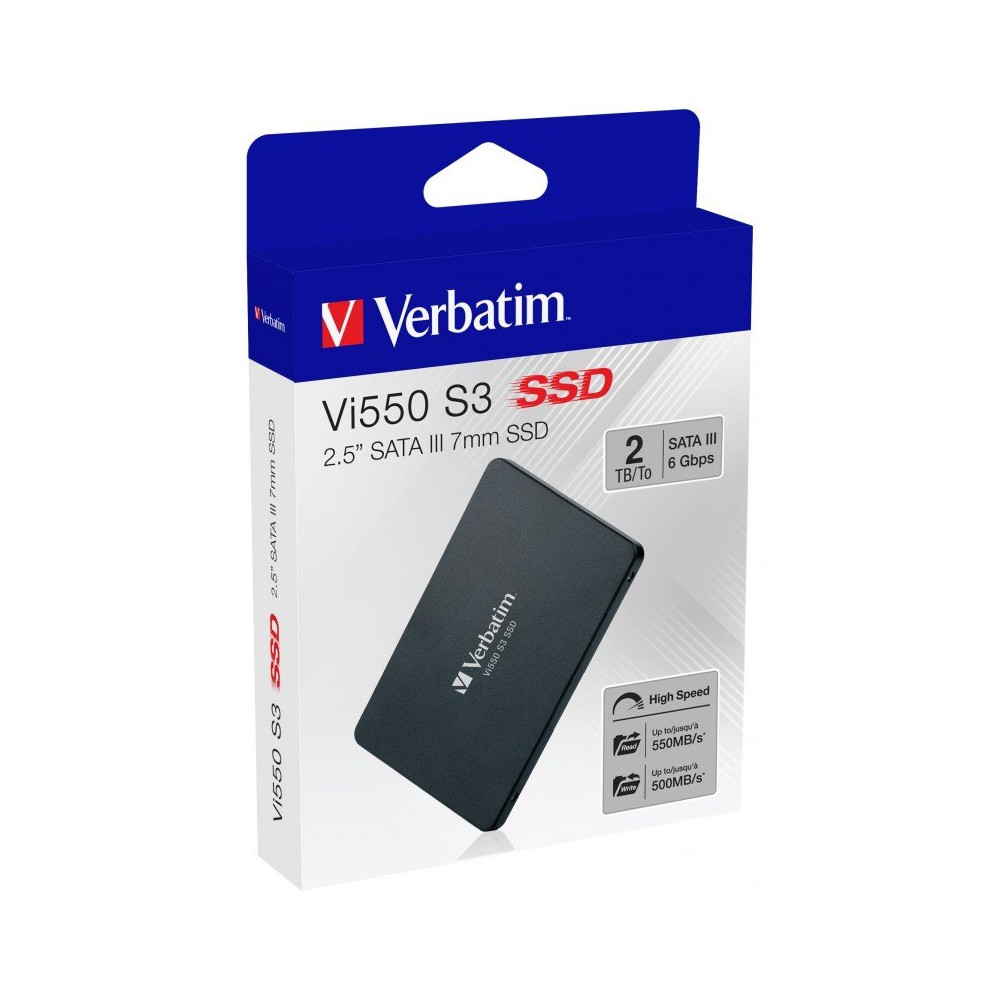 SSD SATA III VERBATIM Vi550 2TB SSD