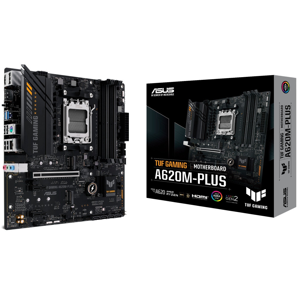 ASUS TUF GAMING A620M-PLUS AMD A620 Socket AM5 micro ATX, Scheda madre