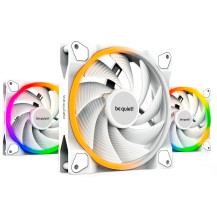 be quiet! Light Wings White | 120mm PWM high-speed Triple-Pack Case per computer Ventilatore 12 cm Bianco 3 pz, Ventola