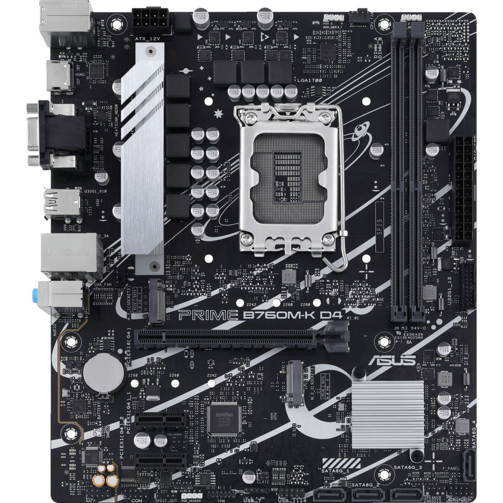 ASUS PRIME B760M-K Intel B760 LGA 1700 micro ATX, Scheda madre