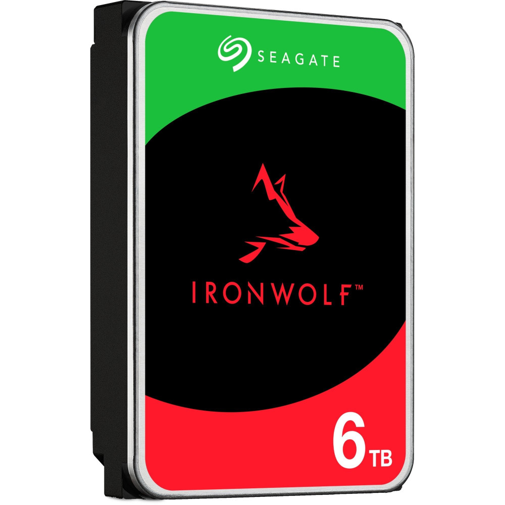 Seagate IronWolf ST6000VN006 disco rigido interno 6 TB 5400 Giri/min 256 MB 3.5" Serial ATA III, Hard-disk