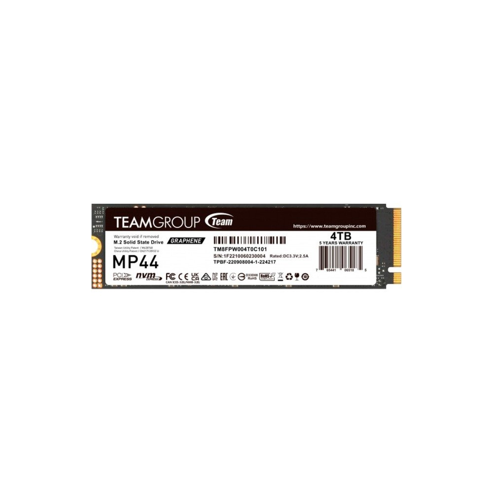 Team Group MP44 4 TB, Disco a stato solido