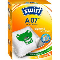 Swirl A 07 Accessori e ricambi per aspirapolvere, Sacchetti per aspirapolvere