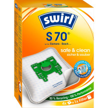 Swirl S 70 Sacchetto per la polvere, Sacchetti per aspirapolvere