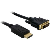 DeLOCK Displayport > DVI 24+1 St/St 2m DVI-D, Adattatore