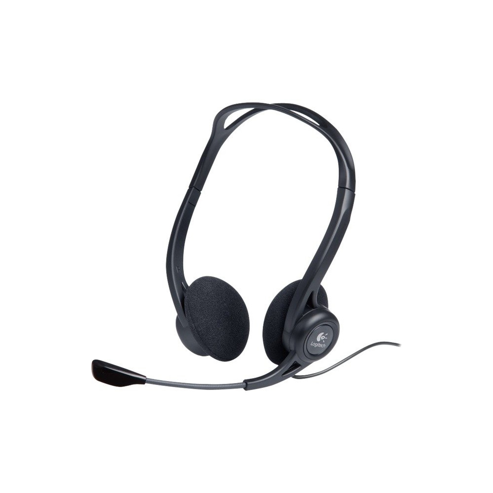 Logitech 960 Auricolare Cablato A Padiglione Musica e Chiamate USB tipo A Nero, Headset