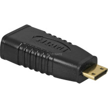 goobay 68841 adattatore per inversione del genere dei cavi HDMI Type-A HDMI Type-C Nero