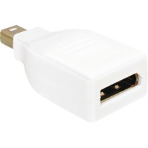 DeLOCK DisplayPort Mini M/FM DP Mini M DP FM Bianco, Adattatore