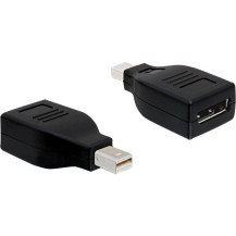 DeLOCK Displayport Adapter Displayport mini M Displayport FM Nero, Adattatore