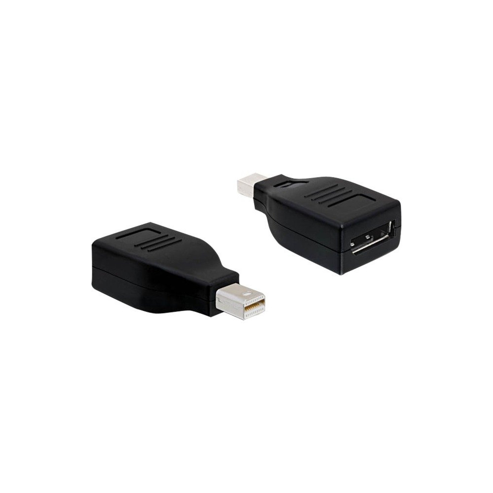 DeLOCK Displayport Adapter Displayport mini M Displayport FM Nero, Adattatore
