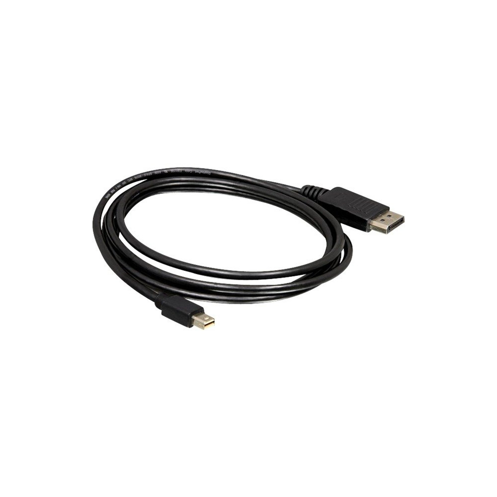 DeLOCK 3m Displayport Cable mini DisplayPort Nero, Adattatore