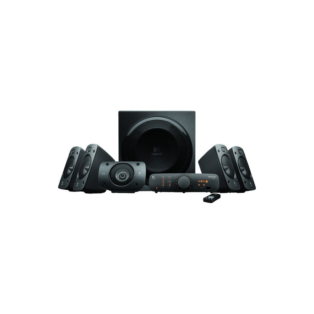Logitech Z906 500 W Nero 5.1 canali, Altoparlante PC